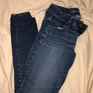 American eagle super stretch skinny jeans size 2